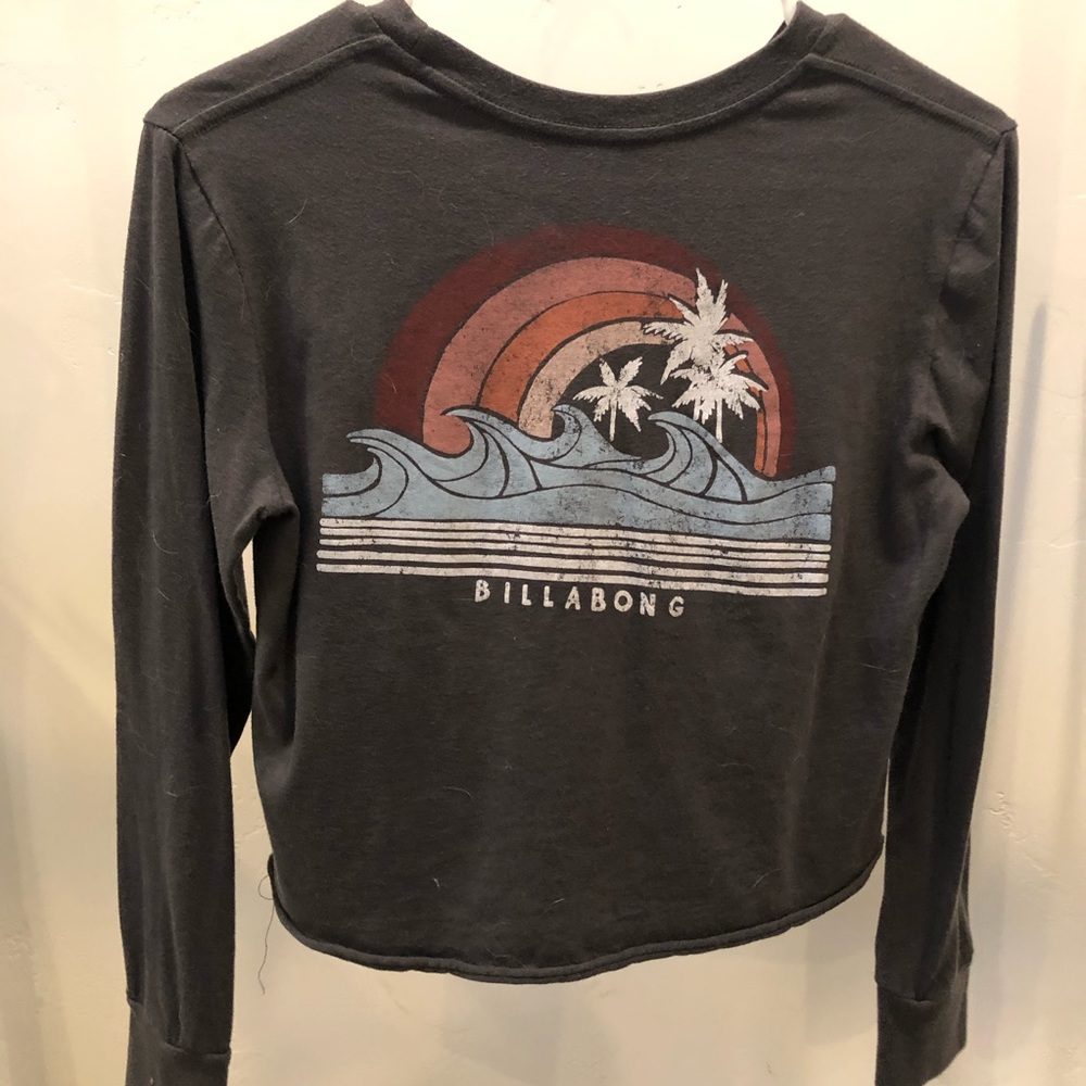Billabong Long Sleeve Crop Tee